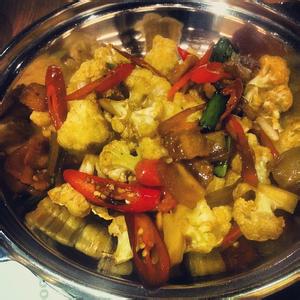 餐饮加盟 加盟连锁 中餐 杭州外婆家招牌特色菜干锅花菜 杭州外婆家