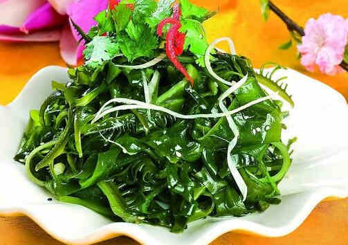 凉拌海藻芽