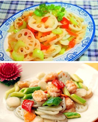 秋天吃什么好?凉拌莲藕西芹 秋天吃什么好?凉拌莲藕西芹