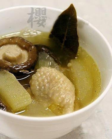 春季食疗美食系列之香菇冬瓜鸡汤 春季食疗美食系列之香菇冬瓜鸡汤
