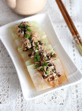 虾皮香菇蒸冬瓜 虾皮香菇蒸冬瓜