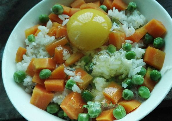 胡萝卜豌豆焗饭怎么做