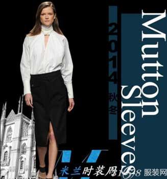 2014秋冬米兰时装周流行趋势分析-3158服装加盟网图片
