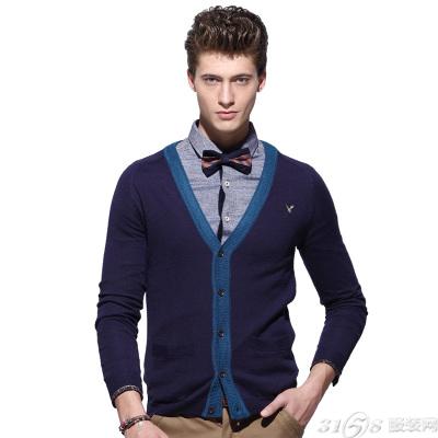 最新款值得购买的男士针织衫-3158服装加盟批