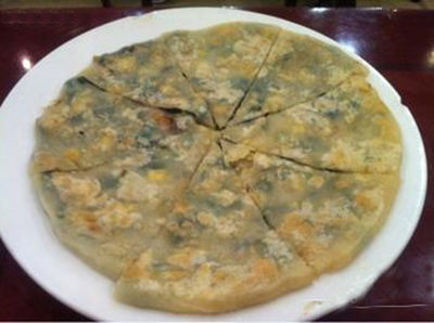 抚宁石门寨镇三鲜桲椤叶饼
