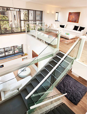 loft楼梯设计案例 实现家居完美一"跃"