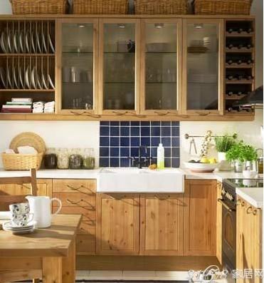 小厨房就装日式风 海量日式厨房装修效果图