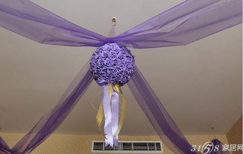 最新最全婚房拉花布置效果图-3158家居网