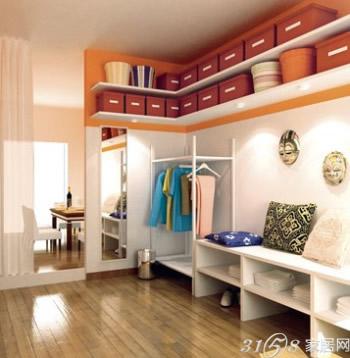 10款门厅鞋柜衣帽柜效果图-3158家居网