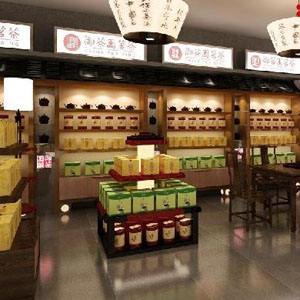 > 茶叶店装修