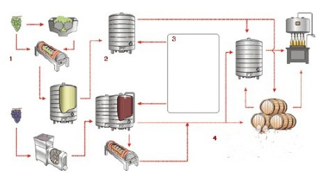 白葡萄酒的酿造很简单,实际上喝大多数的葡萄酒酿造一样,直接一个人