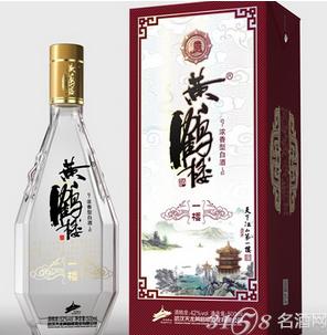 零售价格:38元/瓶; 产品名称:小黄鹤楼一品★酒精度数:42度★净含量