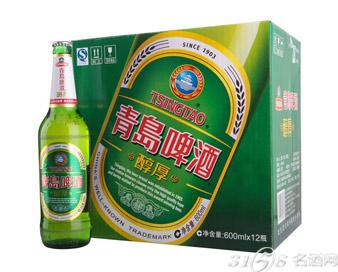 青岛啤酒股份有限公司(以下简称"青岛啤酒")的前身是1903年8月由德国_cninr 青岛啤酒股份有限公司(以下简称青岛啤酒)的前身是1903年8月由德国商人和英国商人合资在青岛创建的日耳曼啤酒公司青岛股份公司,它是中国历史悠久的啤酒制造厂商。那么,我们经常喝的青岛啤酒批发价格是多少呢?下面就跟随3158名酒网小编一起来了解一下吧。 青岛啤酒批发价格: 青岛小瓶酒吧专供330ML*2427元/件 青岛啤酒11度600ml*1220元/件 老青岛啤酒600ML*1218元/件 青岛超爽啤酒640ML*1219元/件 青岛山水啤酒六连包355ml*611元/件 青岛醇厚355ml*6听10