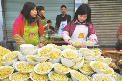 营山凉面:色香味俱佳