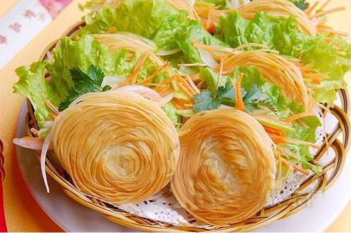 山东小吃之清油盘丝饼