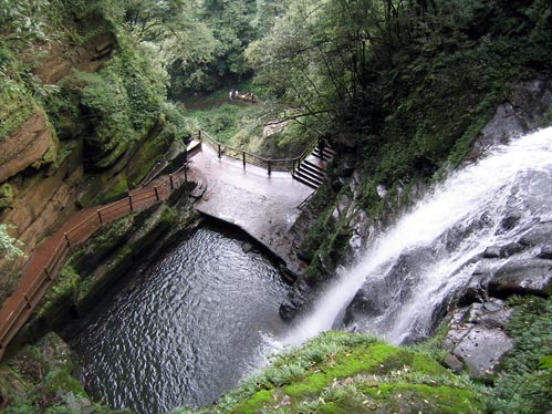 四川雅安碧峰峡风景区