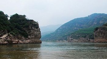 河南三门峡黄河古栈道