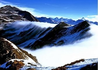 夹金山国家森林公园木尔寨沟