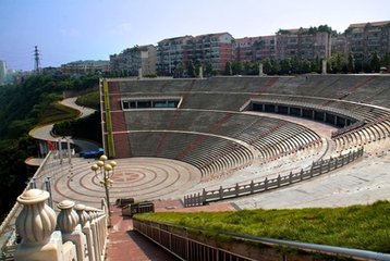 泸州旅游景点百子图广场