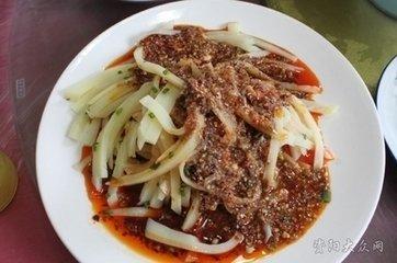 周礼伤心凉粉 已评为“安岳县名菜”