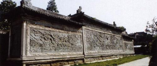 襄阳王府绿影壁,散心好去处