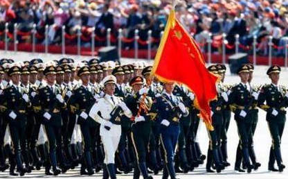 此次三军仪仗队从接到任务通知到正式阅兵的3月23日,只有一个半月的