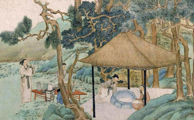 中国古代茶画欣赏