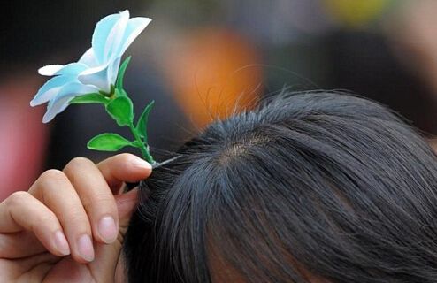 【卖萌神器地摊批发】新卖萌神器蘑菇小豆芽小草发夹地摊热卖