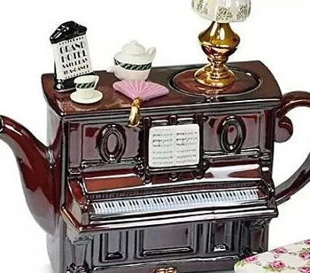 钢琴茶壶
