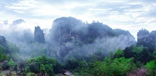 福建永安天寶巖旅遊景點