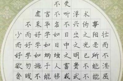 趙汝飛練字 趙汝飛練字