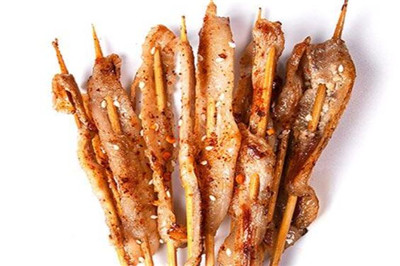 西魷伏腰烤串 西魷伏腰烤串