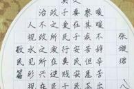 暑假将至 投资赵汝飞练字必火