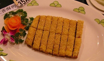 美食食谱 湘菜 舌尖上的菜谱 长沙麻仁香酥鸭的做法 长沙麻仁